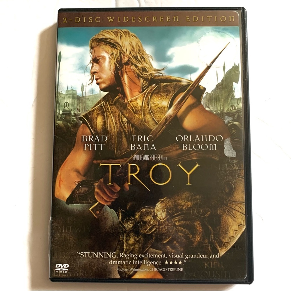 Troy DVD Movie Brad Pitt widescreen